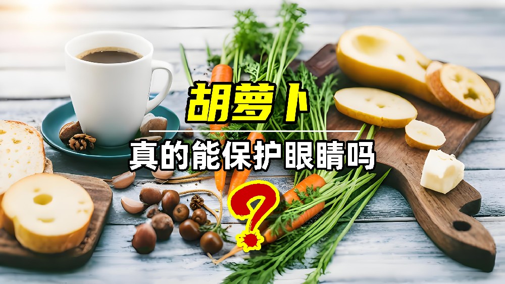 多吃胡萝卜，真能让眼睛“闪闪发光”？